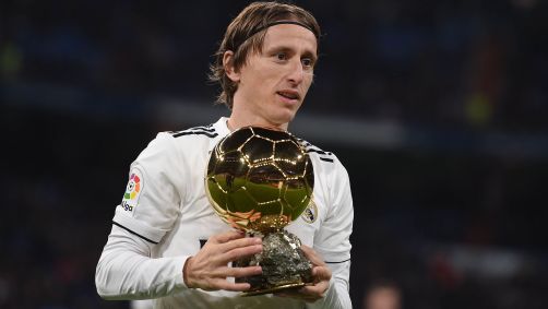 Luka Modric venceu a Bola de Ouro em 2018