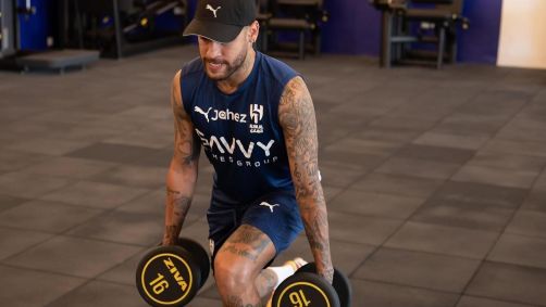 Neymar segue em tratamento no Al-Hilal