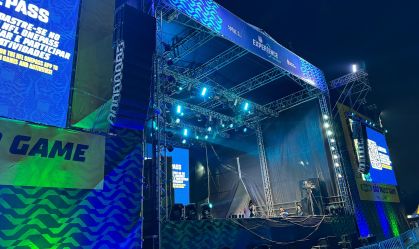 NFL Experience transmitiu o jogo da NFL em telões no Parque Villa-Lobos, em São Paulo