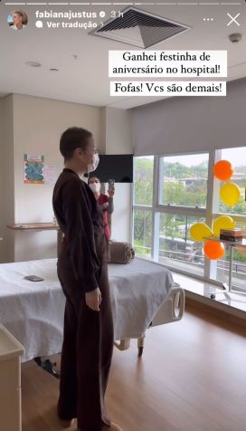 Fabiana Justus passou por transplante em março deste ano • Instagram/Fabiana Justus