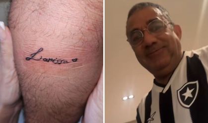 Anitta ganha homenagem do pai em nova tatuagem: "Meu amor"