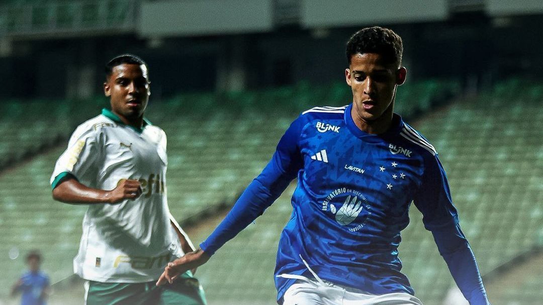 Cruzeiro e Palmeiras ficaram no empate por 2 a 2 no jogo de ida da final do Brasileirão Sub-20