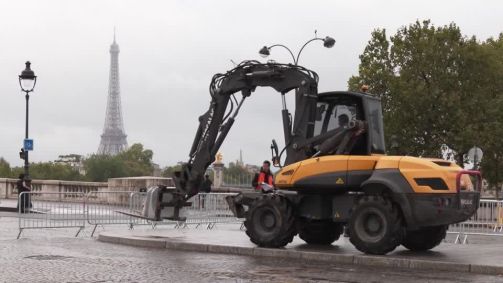 Paris começa a desmontar arenas temporárias usadas na Olimpíada e na Paralimpíada