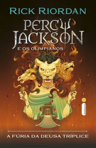 "A fúria da Deusa Tríplice", da saga Percy Jackson e os olimpianos, chega ao Brasil pela Intrínseca • Divulgação/ Intrínseca