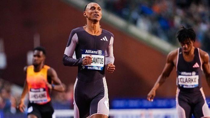 Alison dos Santos, o Piu, ganhou mais uma etapa de Diamond League