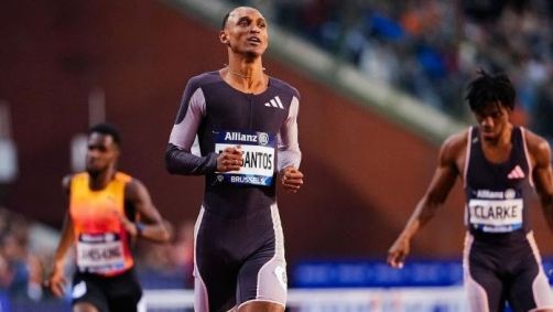 Alison dos Santos, o Piu, ganhou mais uma etapa de Diamond League