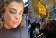 Em tratamento contra câncer, Preta Gil vai à santuário de Aparecida: "Agradecer"
