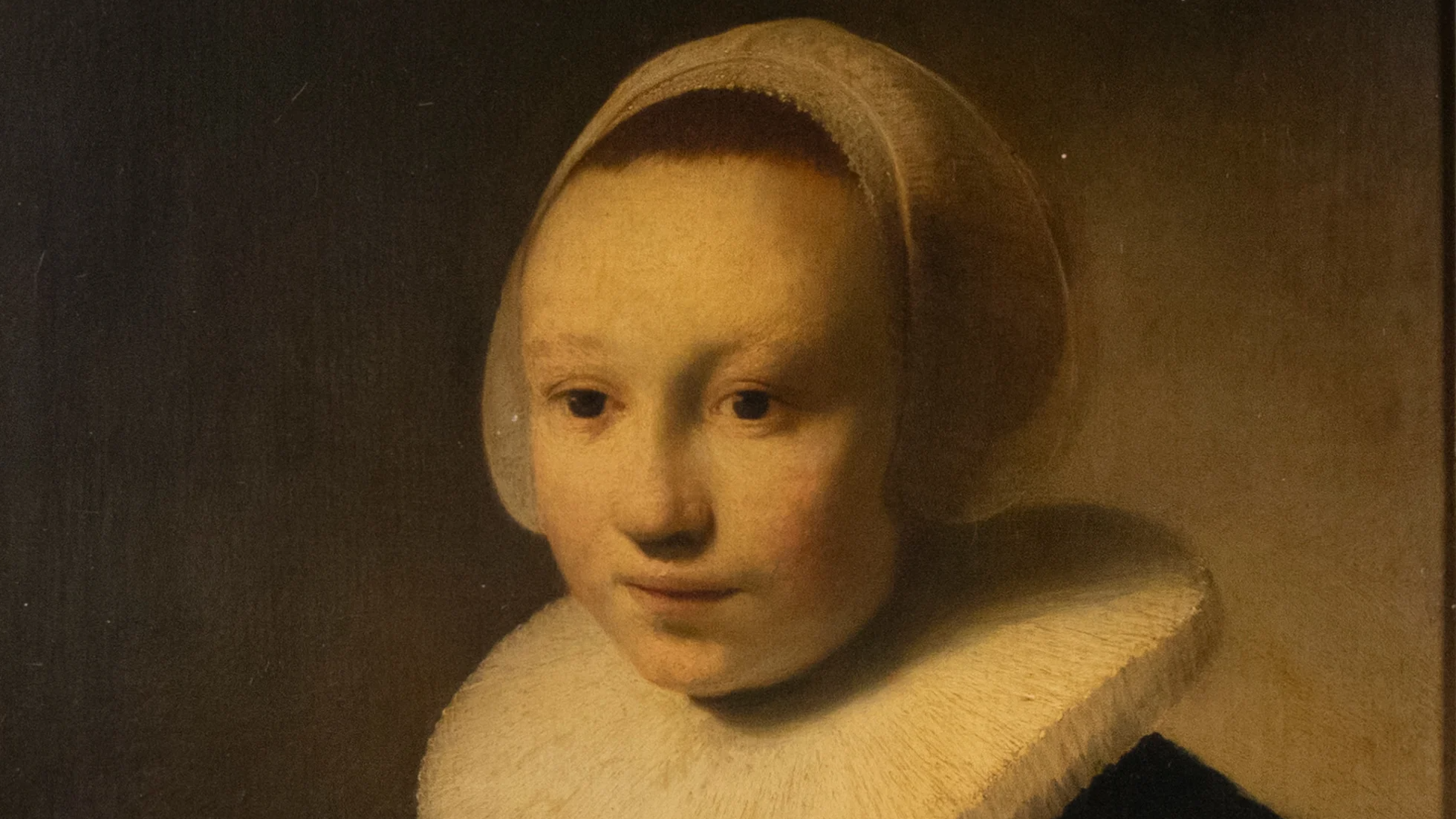 Datado do século XVII, o retrato foi encontrado com uma etiqueta que afirmava ter sido pintado pelo mestre holandês Rembrandt Harmenszoon van Rijn