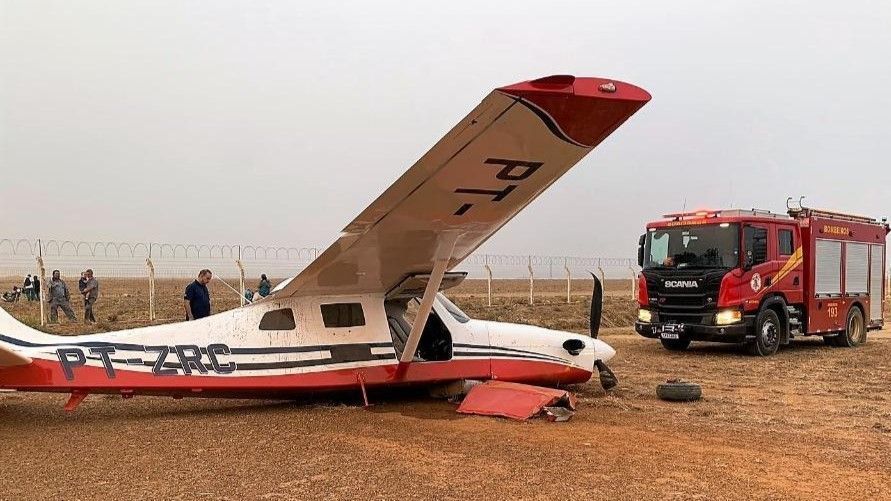 queda aviao MT