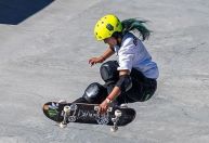 Título inédito! Raicca Ventura é campeã mundial de skate park