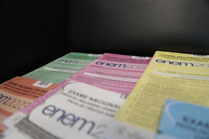 Cadernos de questões do Enem