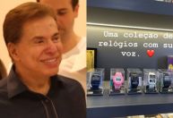 Filha de Silvio Santos encontra relógios com voz do apresentador