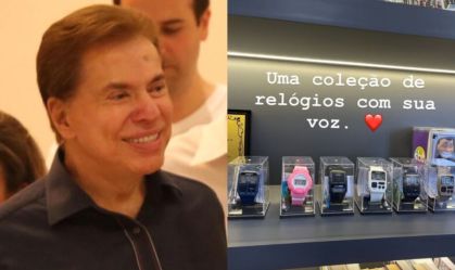 Filha de Silvio Santos encontra relógios com voz do apresentador