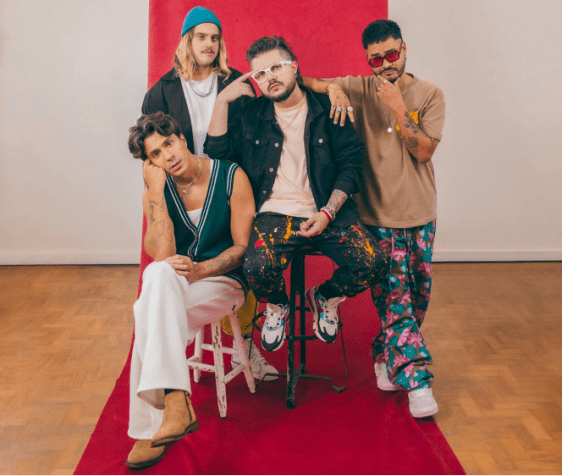 Pe Lu, Thomas, Pe Lanza e Koba formam o Restart • Divulgação/Rodrigo Takeshi