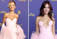 Emmy 2024: Rita Ora e Eiza Gonzalez usam vestidos quase idênticos