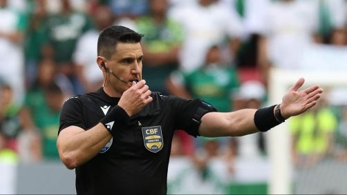 Rafael Rodrigo Klein foi o árbitro de Vasco x Palmeiras pela 27ª rodada do Campeonato Brasileiro