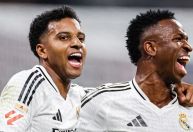 Endrick sofre pênalti, e Real Madrid vence com gols de Rodrygo, Vini Jr e Mbappé
