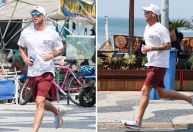 Antes de show no Rock in Rio, vocalista do OneRepublic corre em Copacabana