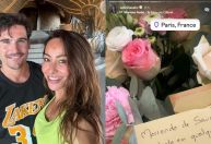 Em Paris, Sabrina Sato recebe surpresa romântica de Nicolas Prattes no Brasil