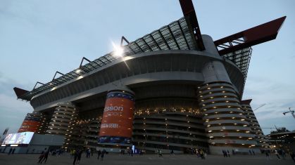 Estádio San Siro, em Milão, Itália