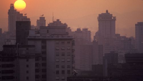 Poluição na cidade de São Paulo