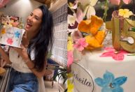 Scheila Carvalho sobre trocar velas em aniversário: "O que vale é como enxergo"