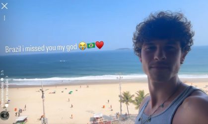 Shawn Mendes compartilha vídeo e se declara ao Brasil