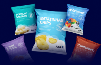Azul snacks Balinhas batatinhas