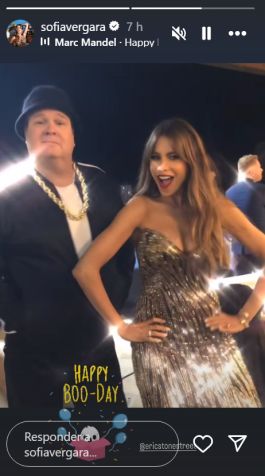 Sofía Vergara parabeniza Eric Stonestreet no Instagram • Instagram/ Sofía Vergara