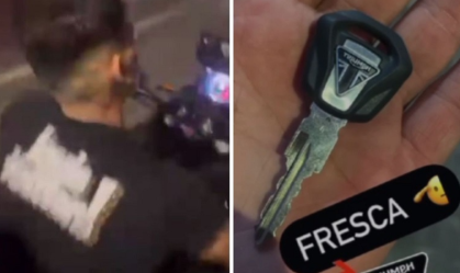 Homem é preso após roubar moto de luxo e exibir veículo nas redes sociais