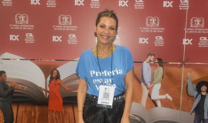Thalita Rebouças diz que Brasil não lê pouco: "Bienal prova isso"