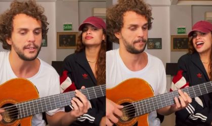 Filho de Pedro Bial e neta de Chico Buarque cantam juntos; veja