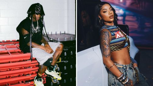 Travis Scott e Ludmilla se apresentam no Palco Mundo na noite desta sexta-feira (13)