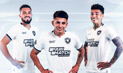 Botafogo lança uniforme 3 para a temporada; veja fotos