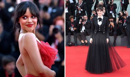 Jenna Ortega e Winona Ryder no Festival de Cinema de Veneza 2024