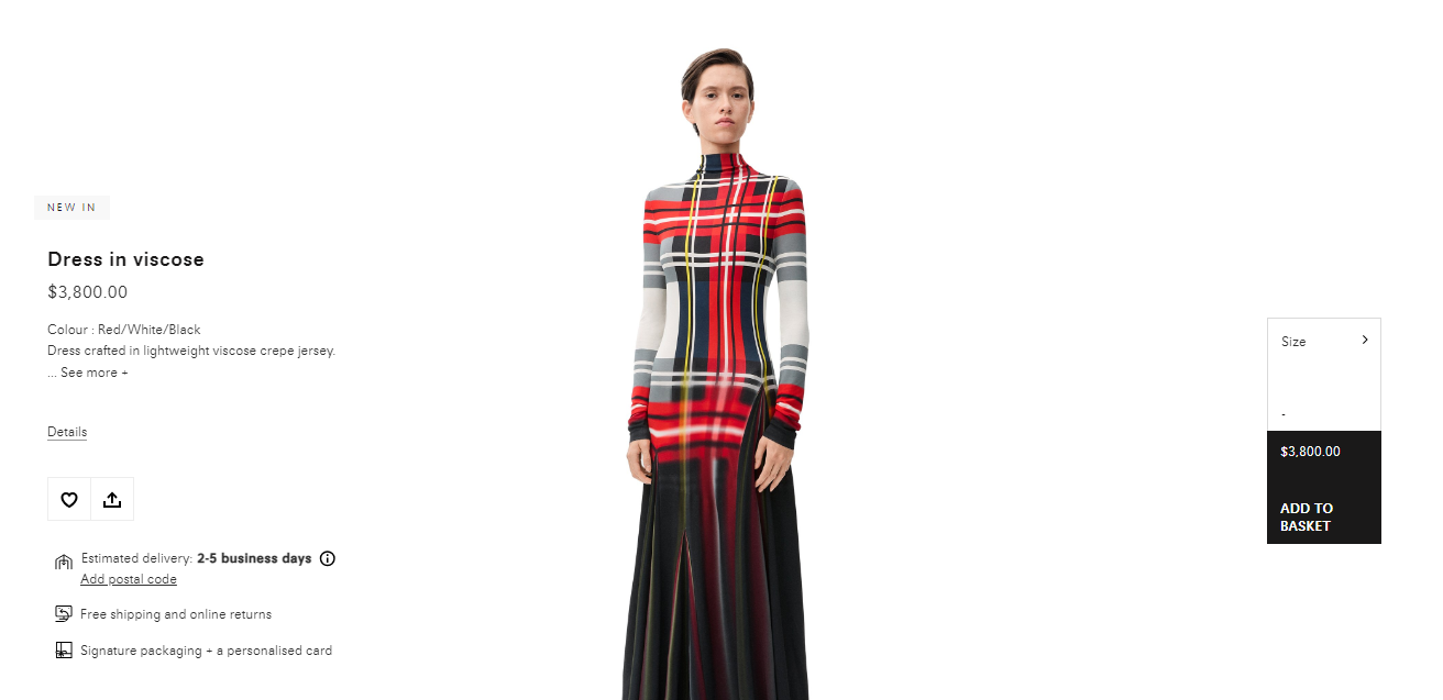 Nicolas Prattes presenteou Sabrina Sato com vestido da Loewe. • Reprodução/Loewe