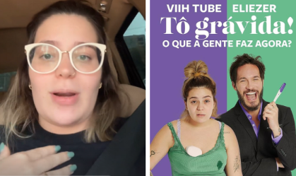 Grávida, Viih Tube cancela turnê de livro por orientação médica: "Dores fortes"