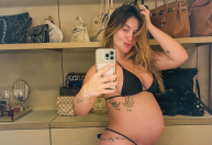Virginia comenta cansaço na reta final da gravidez: "Exausta"