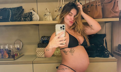 Virginia comenta cansaço na reta final da gravidez: "Exausta"
