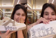 Virginia ganha produtos com desenho de sua família e diz: “Eu amo ser brega”