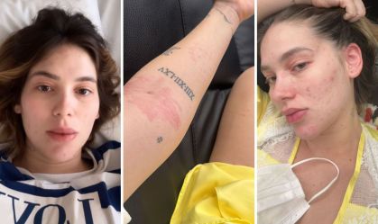 Virginia retorna ao hospital após alta da maternidade