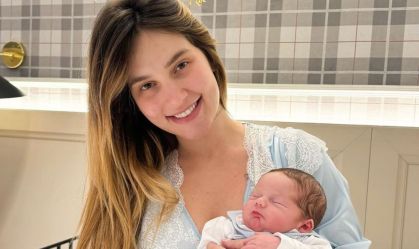 Virginia mostra ensaio de recém nascido de José Leonardo; veja fotos