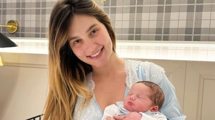 Virginia deu à luz José Leonardo; ela já é mãe de Maria Alice, 3, e Maria Flor, 1 • Instagram/Virginia Fonseca