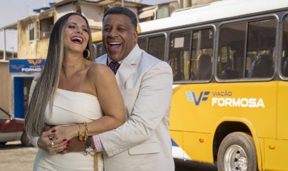 Viviane Araújo celebra nova parceria com Ailton Graça em "Volta Por Cima"