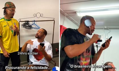 Will Smith mostra bastidores de show no Rock in Rio: "Posso receber meu CPF?"