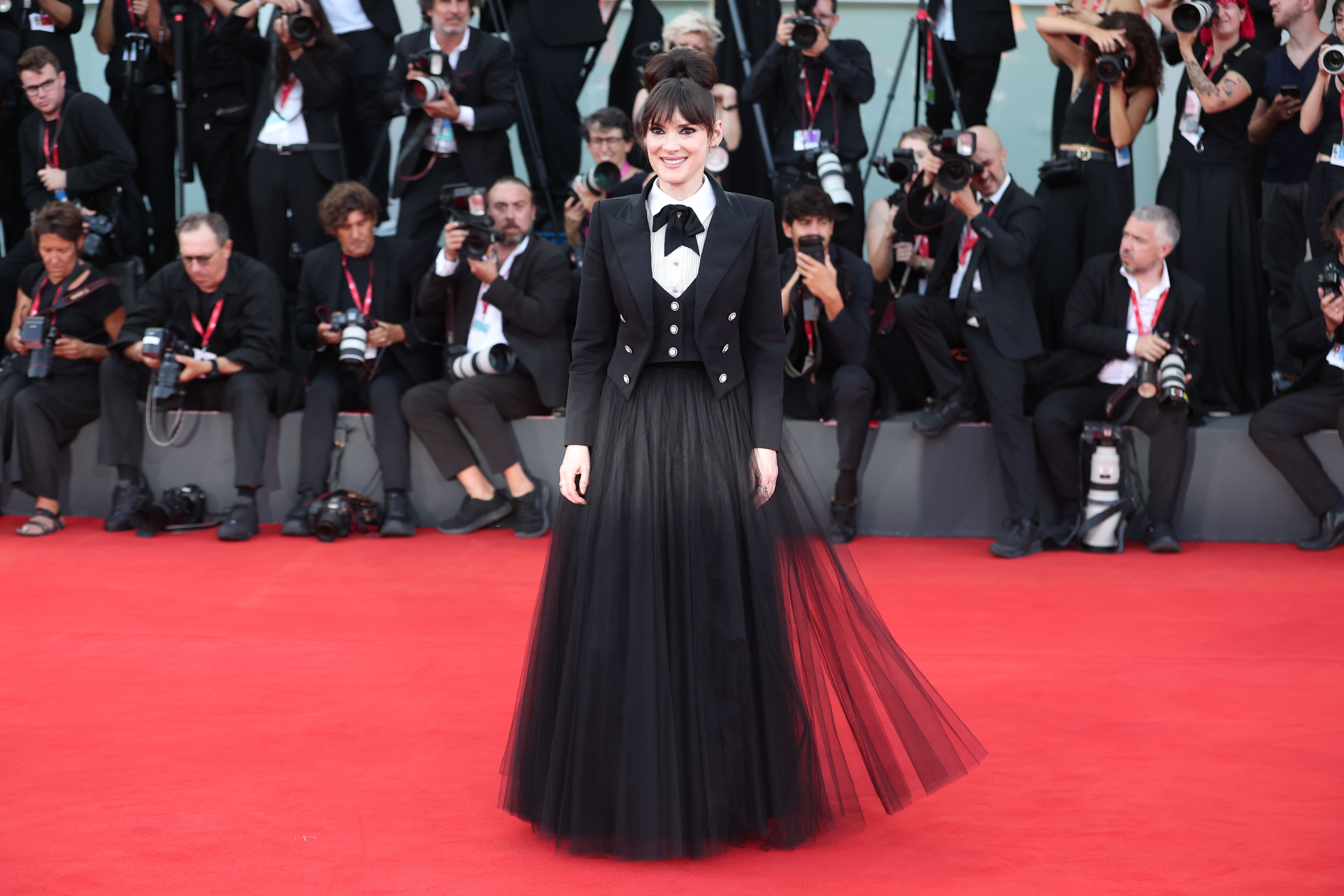 Winona Ryder no Festival de Veneza 2024 - Gisela Schober/Getty Images