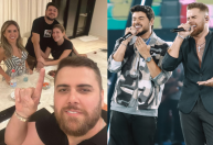Afastados dos palcos, Zé Neto e Cristiano aparecem em família; veja foto