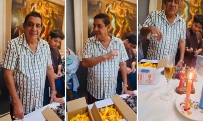 Zeca Pagodinho reúne amigos e familiares para celebrar dia de Cosme e Damião