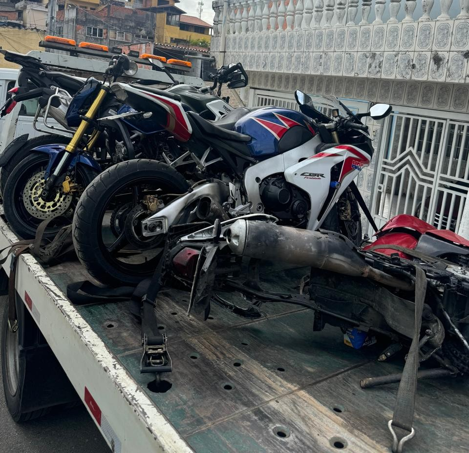 Cinco pessoas são presas por roubo e receptação de motos de alta cilindrada em São Paulo