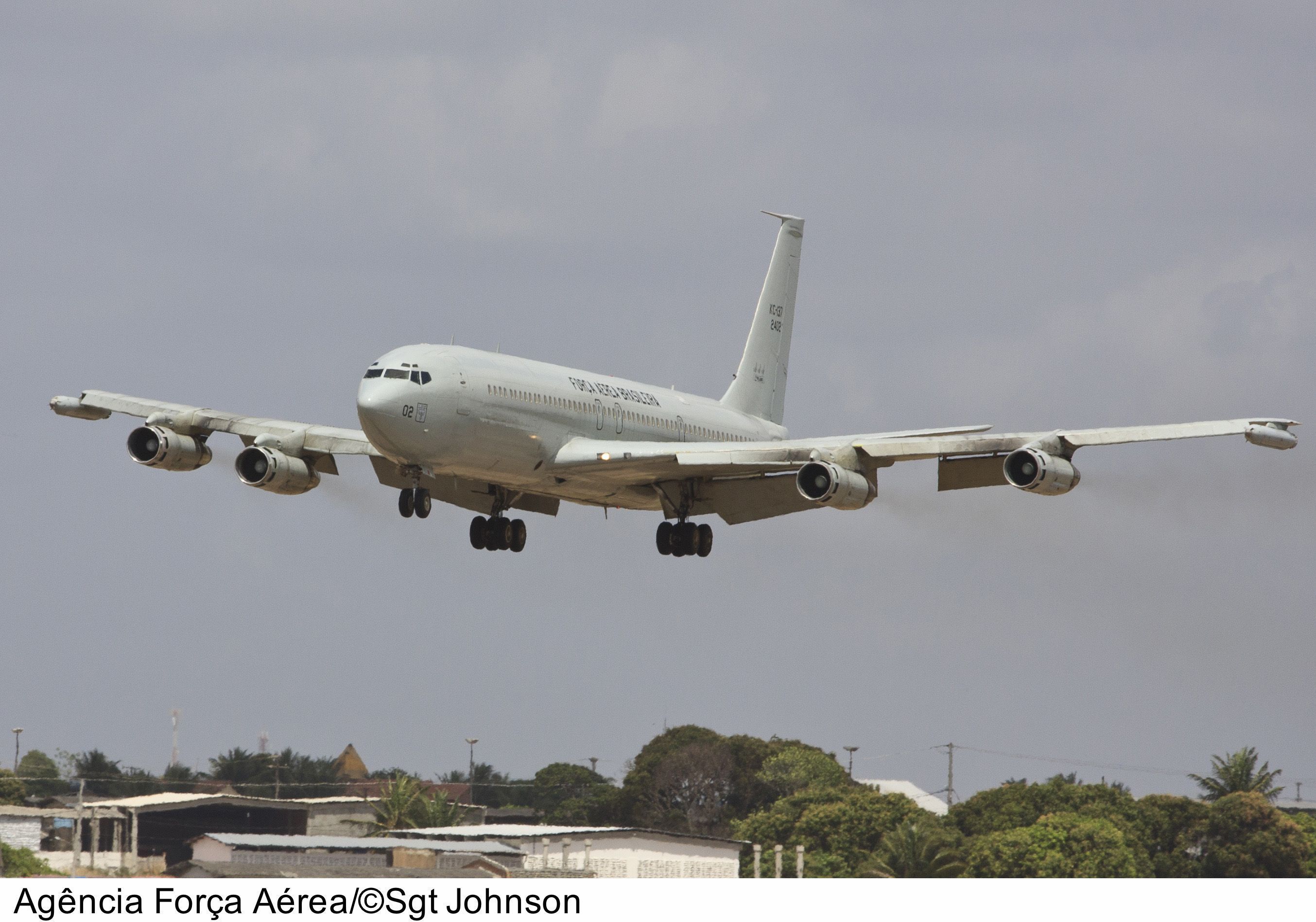 “Sucatão" (KC-137) • Reprodução/FAB